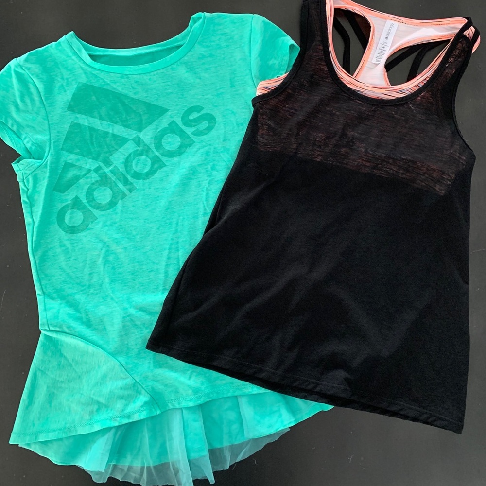 Adidas & Ideology tops